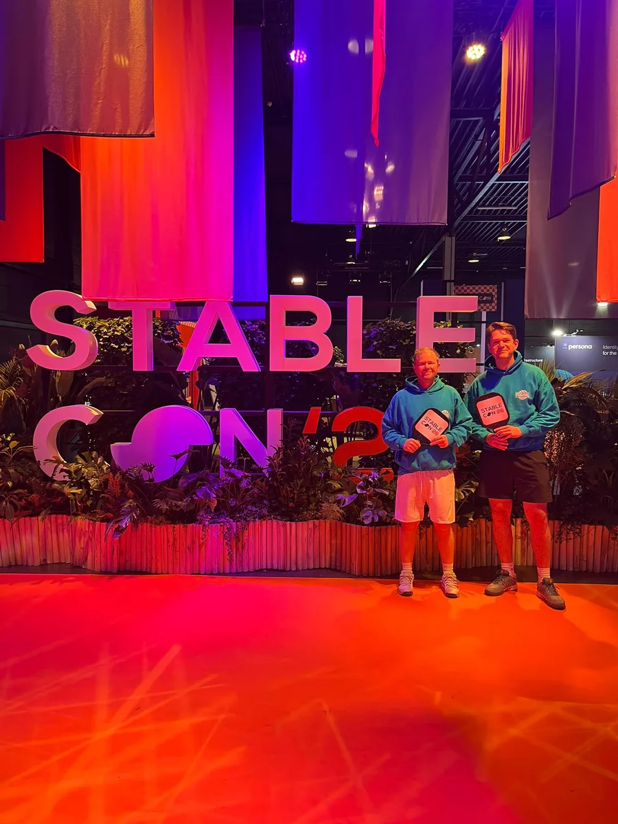 Bojan en Victor, eigenaren van Pickleball Pros